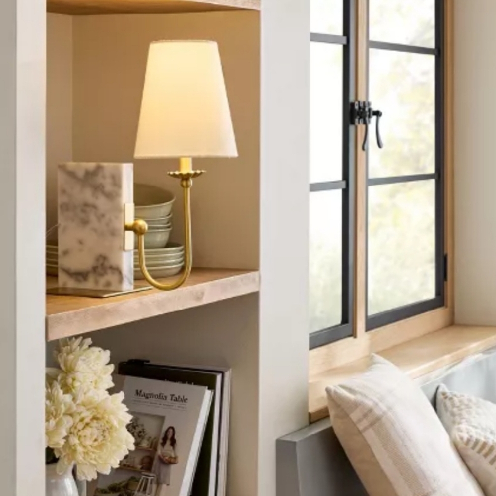 Marble Bookshelf Lamp from Hearth & Hand